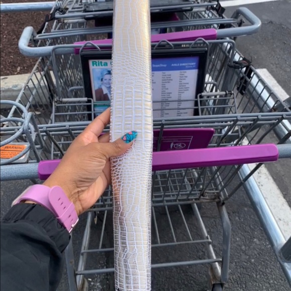 Hand Crafted Other - Vinyl protective safety supermarket cart cover!